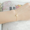 Fashion Retro Allmatch Alloy Fivepointed Star Chain Bracelet For Women With Electroplating Design