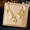 Fashion Retro Highend Stainless Steel Goldplated Animal Zodiac Pendant Necklace