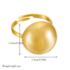 Fashion Retro Highend Stainless Steel Semicircle Earrings Necklaces Set With Goldplated Treatment