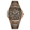 Fashion Retro Men's Alloy Watch With Oval Dial