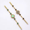 Fashion Round Alloy Women's Bracelet Watch Luxury Niche Ins Style Student Watch