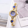 Fashion Round Alloy Women's Bracelet Watch Luxury Niche Ins Style Student Watch