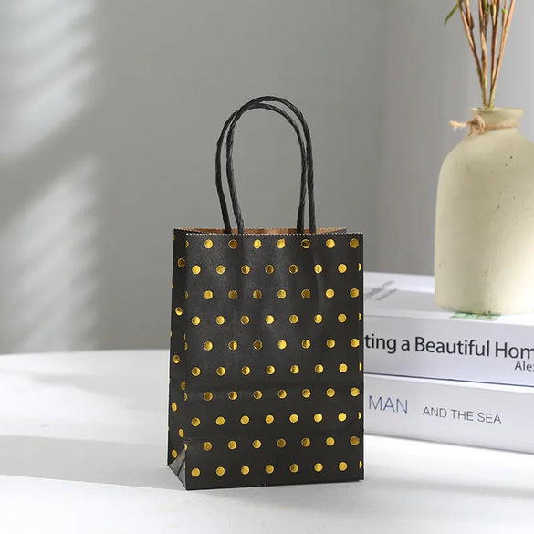 Fashion Round Dots Kraft Paper Daily Gift Wrapping Supplies 1 Piece