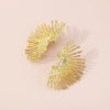Fashion Sector Alloy Plating Women's Ear Studs 1 Pair