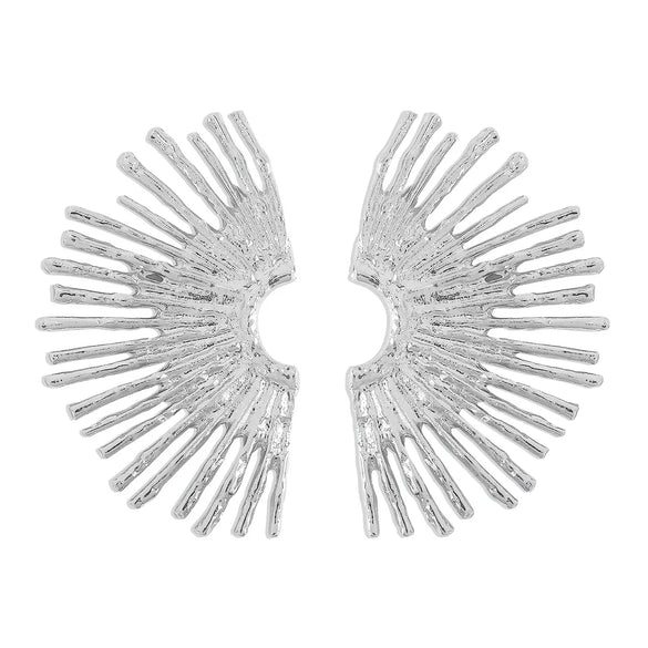 Fashion Sector Alloy Plating Women's Ear Studs 1 Pair