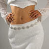 Fashion Sexy Metal Sunflower Waist Chain Body Chain For Female Retro Style Iron Chain Alloy
