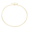 Fashion Short Women'S Chain 316l Titanium Steel 14k Gold Plated Necklace Clavicle Chain Gooddiy