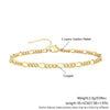 Fashion Side Chain Jewelry Copper Electroplated For Women