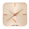 Fashion Simple Business Square Alloy Rhinestone Jewelry Pu Strap Quartz Watch For Female