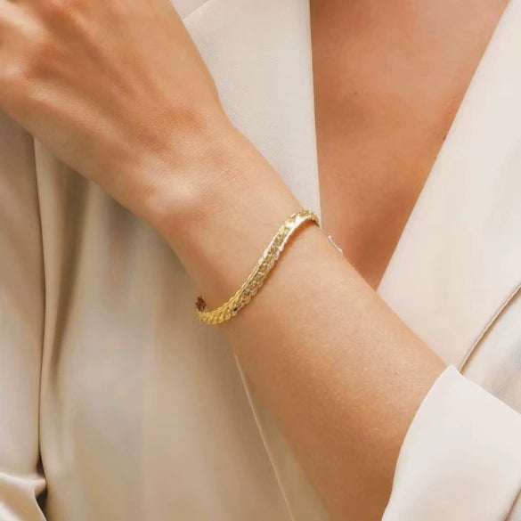 Fashion Simple Chain Bracelet Unisex Geometric Copper Alloy Electroplated