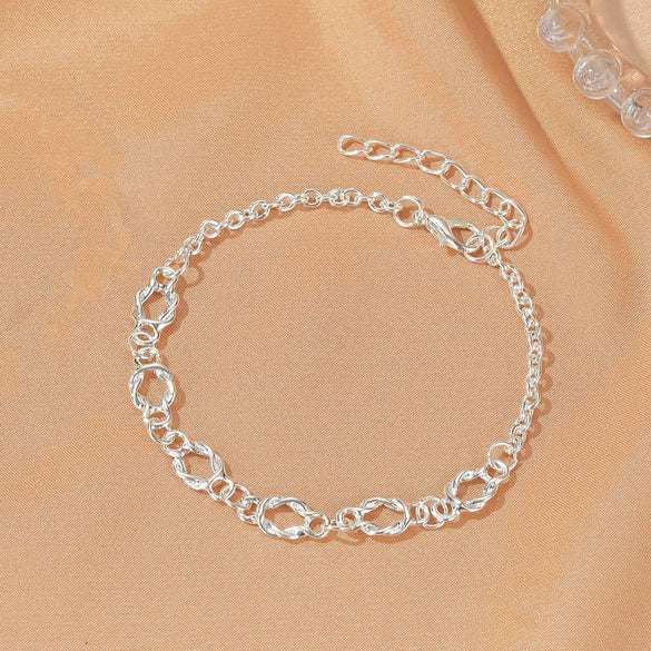 Fashion Simple Chain Bracelet Unisex Geometric Copper Alloy Electroplated