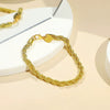 Fashion Simple Chain Bracelet Unisex Geometric Copper Alloy Electroplated