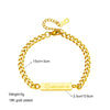 Fashion Simple Design Diamond Love Pearl Butterfly Snake Pendant Goldplated Titanium Steel Women's Bracelet