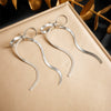 Fashion Simple Design Goldplated Stainless Steel Bow Snake Bone Chain Bracelet For Women