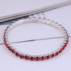 Fashion Simple Single Row Diamond Alloy Female Bracelet