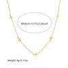 Fashion Simple Smooth Gold Plated Stainless Steel Snake Constellation Zodiac Accessories Pendant Chain Necklace Earring Bracelet For Women