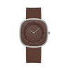 Fashion Simple Square Cartoon Casual Quartz Watch For Women Alloy Case Silicone Strap