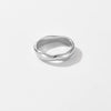 Fashion Simple Versatile Ring Copper Geometric Design Electroplated Jewelry