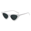 Fashion Solid Color Ac Cat Eye Full Frame Women'S Sunglasses