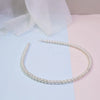Fashion Solid Color Artificial Pearl Hair Band 1 Piece