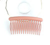 Fashion Solid Color Arylic Hollow Out Insert Comb 1 Piece