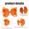 Fashion Solid Color Bow Knot Cloth Hair Clip 1 Piece