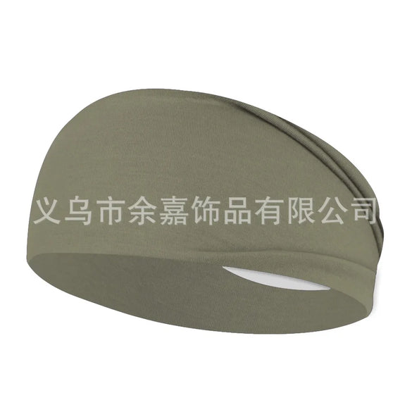 Fashion Solid Color Cloth Hair Band 1 Piece