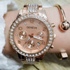 Fashion Solid Color Double Side Snaps Women'S Watches