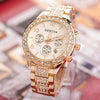 Fashion Solid Color Double Side Snaps Women'S Watches