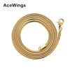 Fashion Solid Color Stainless Steel Plating Necklace 1 Piece