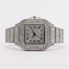 Fashion Square Metal Women's Watch With Roman Pattern