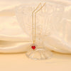 Fashion Stainless Steel And Copper Heart Pendant Jewelry