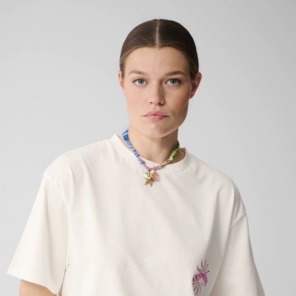 Fashion Stainless Steel And Titanium Steel Animal Shaped Necklace For Women With Electroplating Process