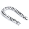 Fashion Stainless Steel And Titanium Steel Necklace And Bracelet With Geometric Pattern And Polish Finish For Unisex