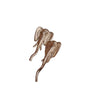 Fashion Stainless Steel Animal Long Nose Elephant Earrings Electroplating Color Retention