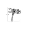 Fashion Stainless Steel Animal Zodiac Shaped Piercing Earrings With Polish Finish