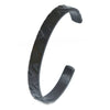 Fashion Stainless Steel C Shaped Open Bracelet For Men With Smooth Finish And Vacuum Plated Craftsmanship