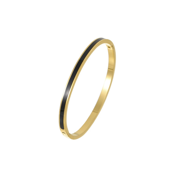 Fashion Stainless Steel Geometric Electroplating Bracelet