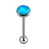 Fashion Stainless Steel Geometric Flash Tongue Ring Piercing Jewelry