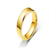Wholesale Jewelry Simple Style Geometric Stainless Steel 18K Gold Plated