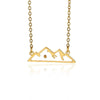 Fashion Stainless Steel Heartshaped Ing Flower Seeds Pendant Necklace With O Chain And Electroplating