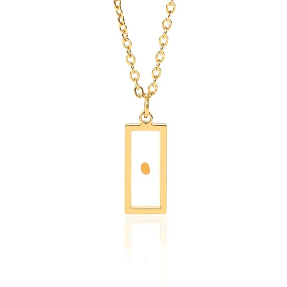 Fashion Stainless Steel Heartshaped Ing Flower Seeds Pendant Necklace With O Chain And Electroplating