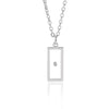 Fashion Stainless Steel Heartshaped Ing Flower Seeds Pendant Necklace With O Chain And Electroplating