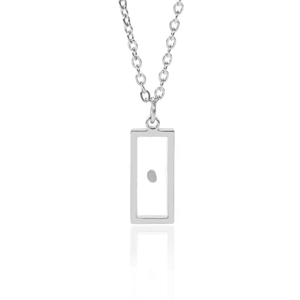 Fashion Stainless Steel Heartshaped Ing Flower Seeds Pendant Necklace With O Chain And Electroplating