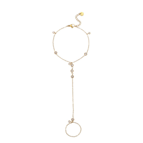 Fashion Stainless Steel Jewelry With Geometric Pattern And Electroplating For Women