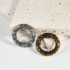 Fashion Stainless Steel Skull Totem Geometric Electroplated Auricle Earlobe Earrings