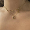 Ins Style Star And Moon Necklace Women'S All-Match Copper Plated Gold Fashion Jewelry Autumn New Products In Stock Necklace