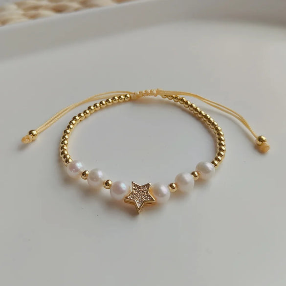 Fashion Star Pearl Bracelets