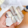 Fashion Stripe Plastic Handmade Hair Claws 1 Piece