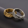 Fashion Sun Moon Stainless Steel Plating Rings